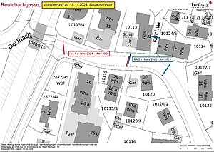 Plan der Reutebachgasse 